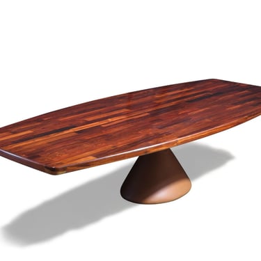 Jorge Zalszupin for L'Atelier Guanabara Dining or Conference Pedestal Table