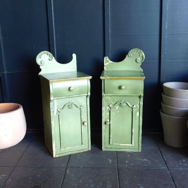 Antique Jardin Cupboard/Side Tables (sold individually)