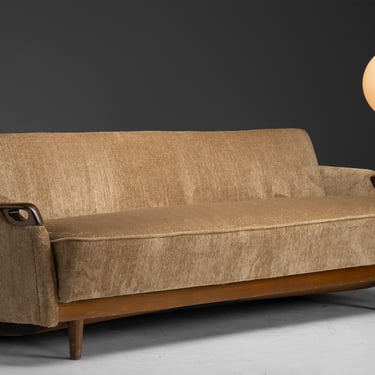 Convertible Sofa / Globe Pendant