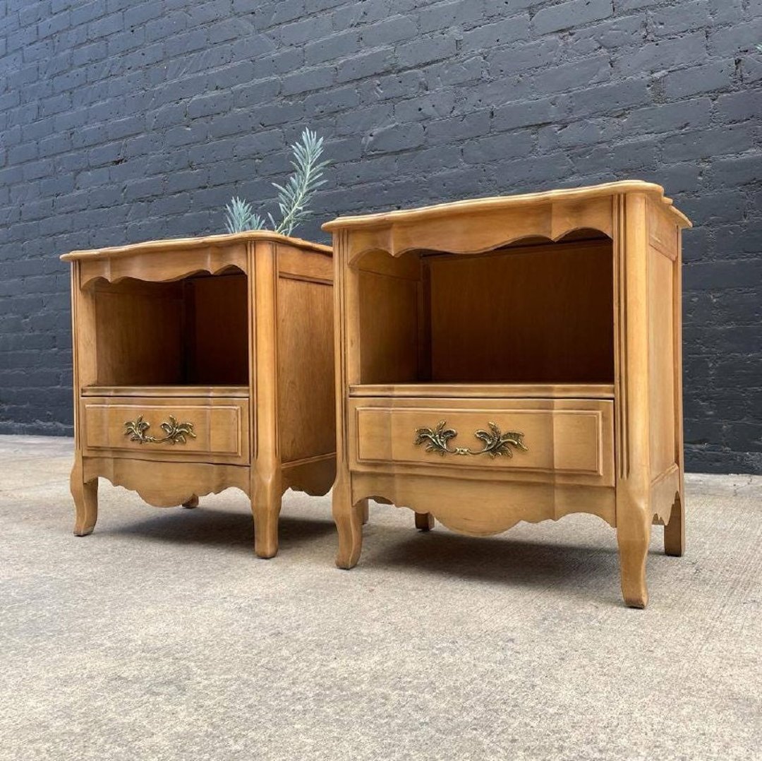 Pair of Vintage End Tables / Night Stands, c.1960’s Vintage Supply