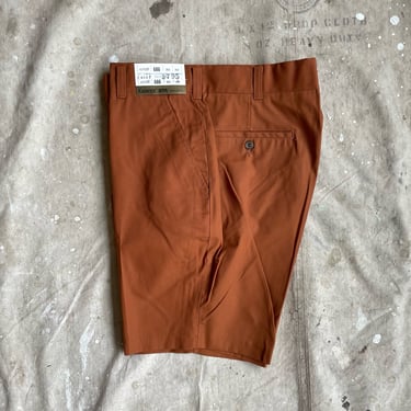Vintage 1970s NOS Burnt Orange Shorts by Campus 2221 
