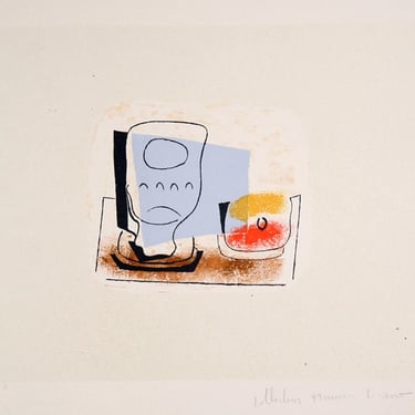 Nature Morte au Verre, Pablo Picasso (After), Marina Picasso Estate Lithograph Collection 