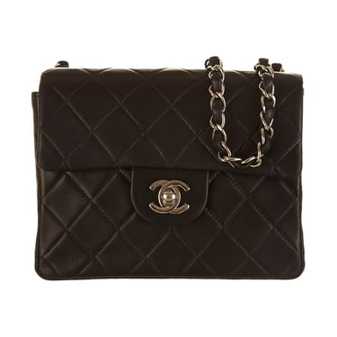 Chanel Black Square Mini Flap Bag