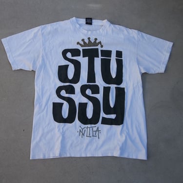 Vintage Stüssy T-Shirt / 80s 90s 2000s Graphic Tee