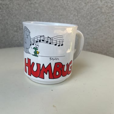 Vintage coffee mug Baa Humbug humor by Recycled Paper Products Sandra Boynton 