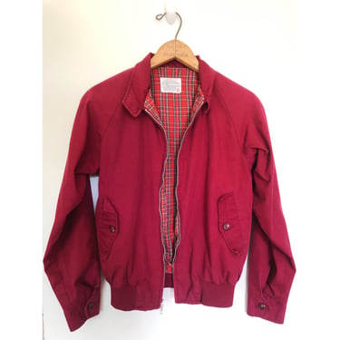Vintage Red Harrington Jacket - Small 