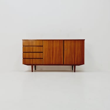 Mid Century Modern German walnut sideboard, 1960s 