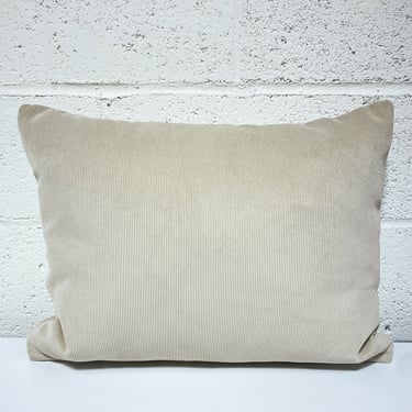 Rectangular Pillow in Parallel Stone