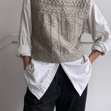 vintage knit sweater vest 