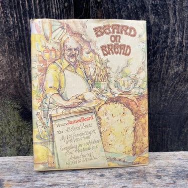 Vintage Beard on Bread -- Beard on Bread Book -- James Beard Book -- Vintage James Beard Book -- 1970s James Beard Book - Bread Cookbook 