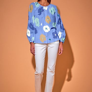 The Classic Blouse | Cornflower Poppies