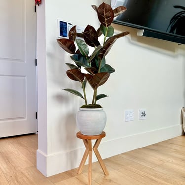 Modern Plant Stand, Solid Wood indoor Pot Stand, Mid Century Modern, Large Plant Stand 