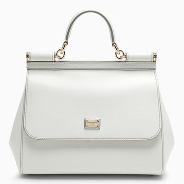 Dolce&Gabbana White Sicily Medium Handbag Women