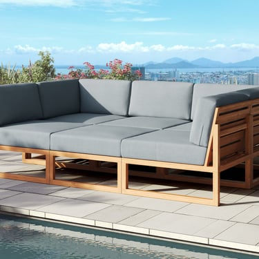 Pacific Teak Outdoor Daybed