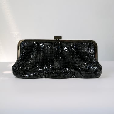 Black Chain Envelope Purse