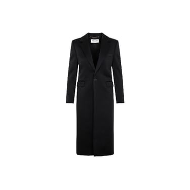 Saint Laurent Satin Coat Women