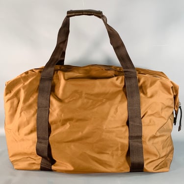 STELLA McCARTNEY Brown Tobacco Nylon Duffle Bag