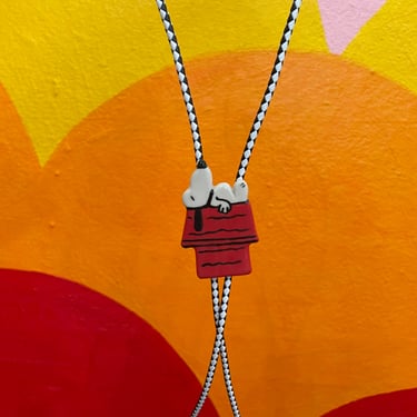 Sarah Duyer hand painted Bolo. Snoopy