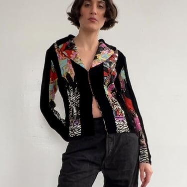 Alberto Makali Paneled Art Jacket (M)