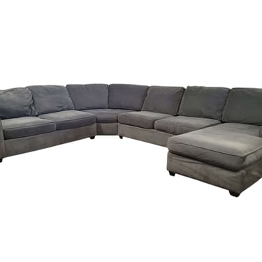 Livid Blue 4pc Sectional