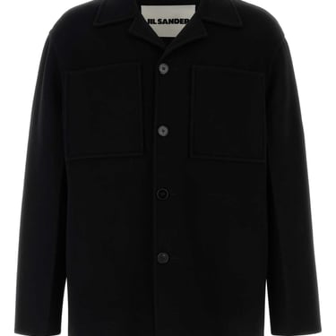 Jil Sander Men Black Wool Jacket