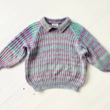 Vintage Striped Wool Sweater 