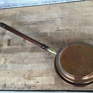 Antique Copper Bed Warmer (Seattle)