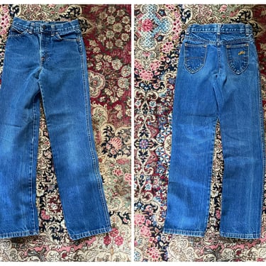 Vintage early ‘80s Chic jeans | disco era designer jeans, kids jeans, eighties costume, tagged girls 10 