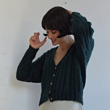 Conifer Mohair Cardi (M)