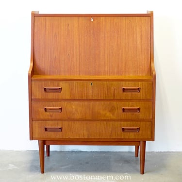 Tibergaard Danish Teak Secretary Desk - #B3