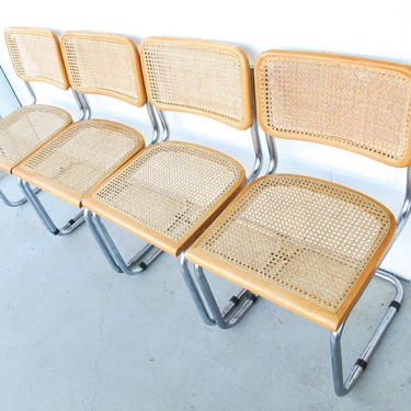 Copy of Vintage Marcel Breuer Chairs with Blonde Stain -  (SOLD SEPARATELY) 