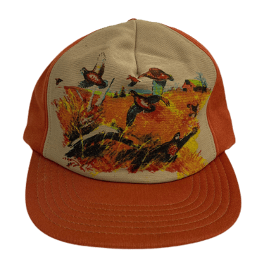 Vintage Duck Hunt &quot;Mushroom&quot; Fall Hat