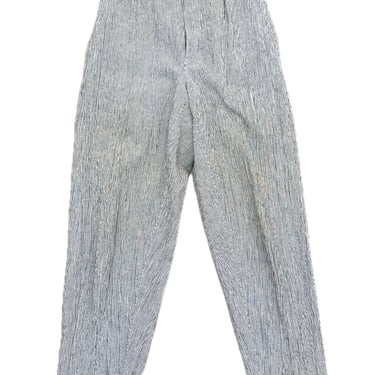 Issey Miyake Plantation Striped Trousers