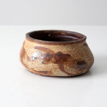 vintage studio pottery bowl 