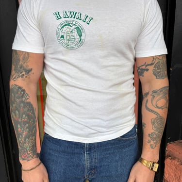 Vintage 70s Hawaii University tee