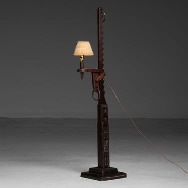 Rare Adjustable Floor Lamp