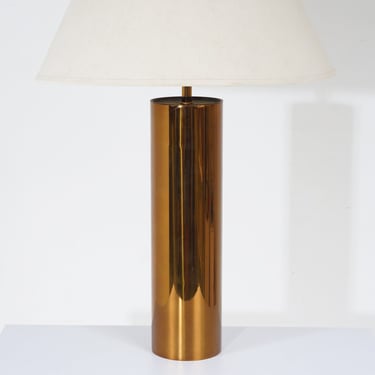 Copper Mirrored Table Lamp 