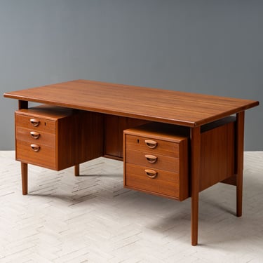Kai Kristiansen Teak Executive Desk