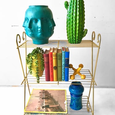 Vintage Large Ceramic Saguaro Cactus Figural Vase  || Desert Botanical Decor Accessory 