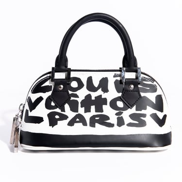 LOUIS VUITTON Graffiti PM Noir Handbag