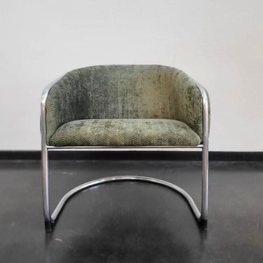 Modern Anton Lorenz Style Club Chairs, a Pair 