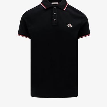 Moncler Man Moncler Man Black Polo Shirts