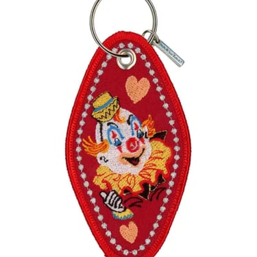 Love Fool Embroidered Keychain