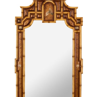 Faux Bamboo Chinoiserie Mirror