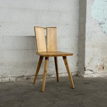 Hewn Wood Slab Chair, Side Chair, Dining Chair 