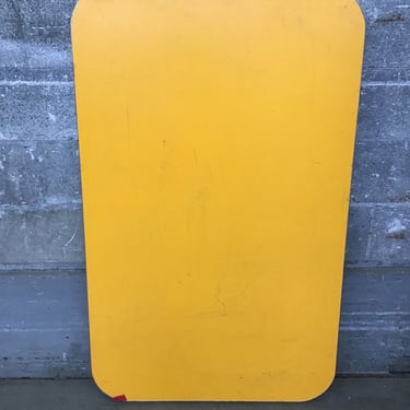 Yellow Retro Table Top (Seattle)