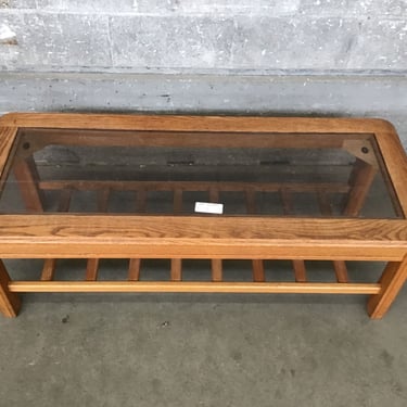 Oak &amp; Smoke Coffee Table (Seattle)