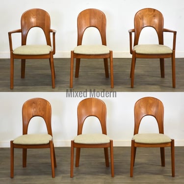 Koefoeds Hornlest Teak Morten Dining Chairs - Set of 6 