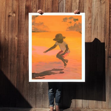 What's To Come . extra large wall art . giclee print 