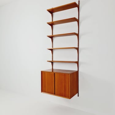 Mid century Single Danish Teak Wall Unit by Poul Cadovius for Cado, Denmark, 1960s 